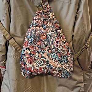 Black Butterfly Colorful Floral Bohemian Hippie Boho Backpack Adjustable Straps